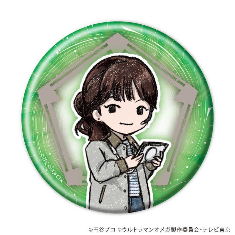 缶バッジ「ウルトラマンオメガ」02/ブラインド(11種)(グラフアートイラスト)