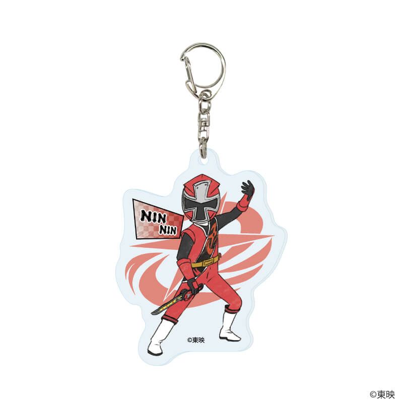 アクリルキーホルダー「手裏剣戦隊ニンニンジャー」01/コンプリートセット(全6種)(グラフアートイラスト)