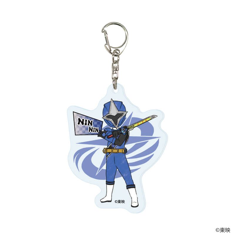 アクリルキーホルダー「手裏剣戦隊ニンニンジャー」01/コンプリートセット(全6種)(グラフアートイラスト)