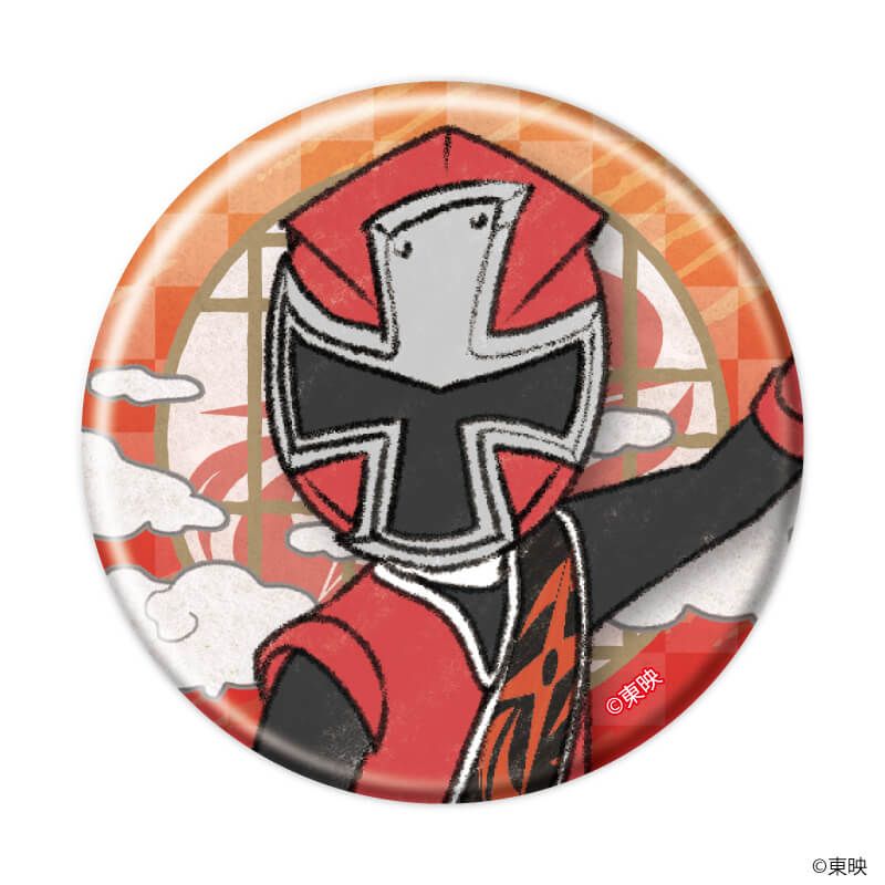 缶バッジ「手裏剣戦隊ニンニンジャー」01/コンプリートセット(全6種)(グラフアートイラスト)