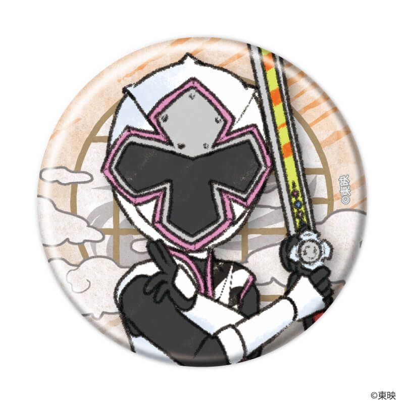 缶バッジ「手裏剣戦隊ニンニンジャー」01/コンプリートセット(全6種)(グラフアートイラスト)