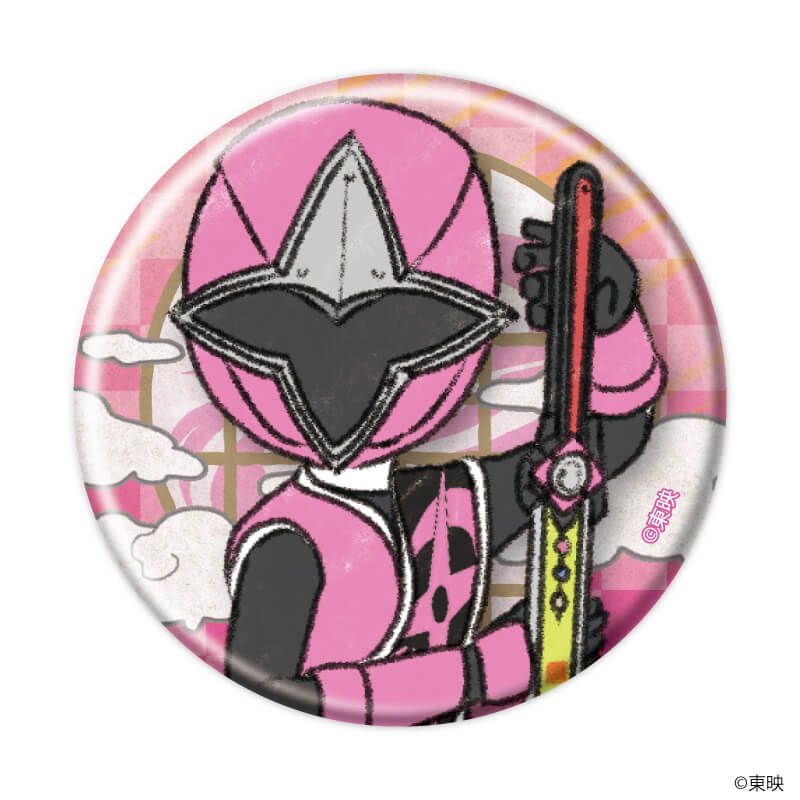 缶バッジ「手裏剣戦隊ニンニンジャー」01/コンプリートセット(全6種)(グラフアートイラスト)