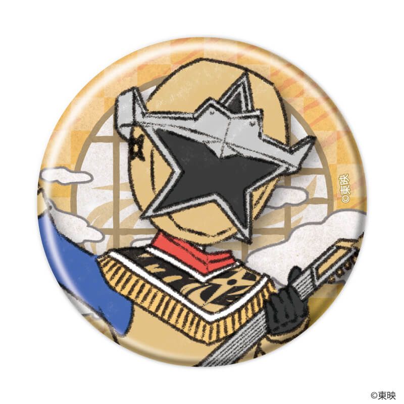 缶バッジ「手裏剣戦隊ニンニンジャー」01/コンプリートセット(全6種)(グラフアートイラスト)