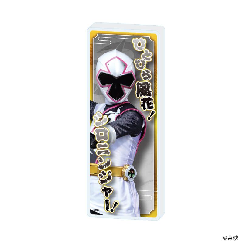 ミニアクリルブロック「手裏剣戦隊ニンニンジャー」04/シロニンジャー(公式イラスト)