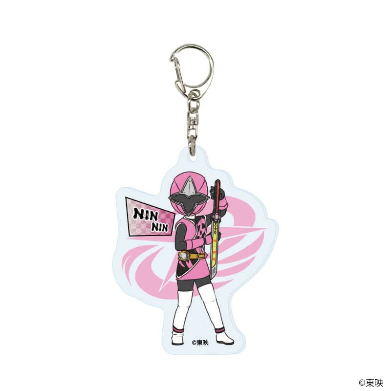 アクリルキーホルダー「手裏剣戦隊ニンニンジャー」01/ブラインド(6種)(グラフアートイラスト)