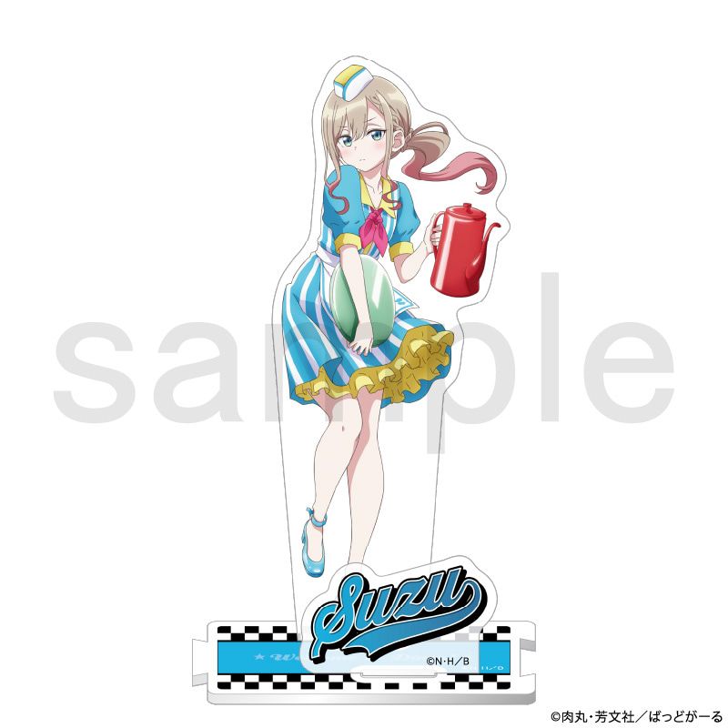 ばっどがーる　涼風涼　特大 アクリルフィギュア　ジャージメイド ver.　非売品 ばっどがーる 涼風涼 特大 アクリルフィギュア ジャージメイド ver