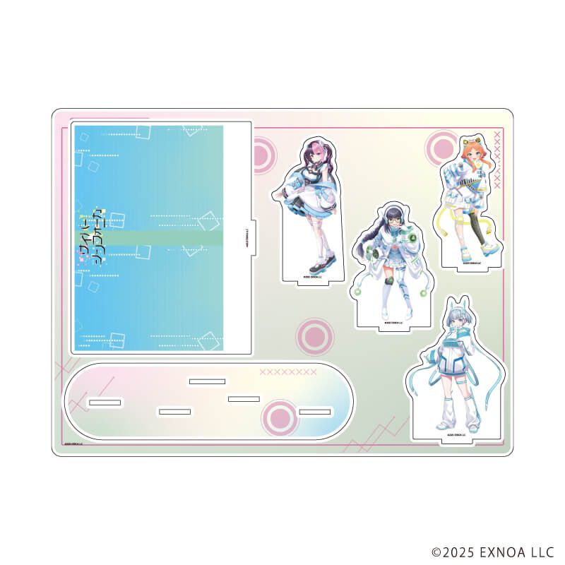 アクリルジオラマ「STELLAR IDOL PROJECT」04/サイバー