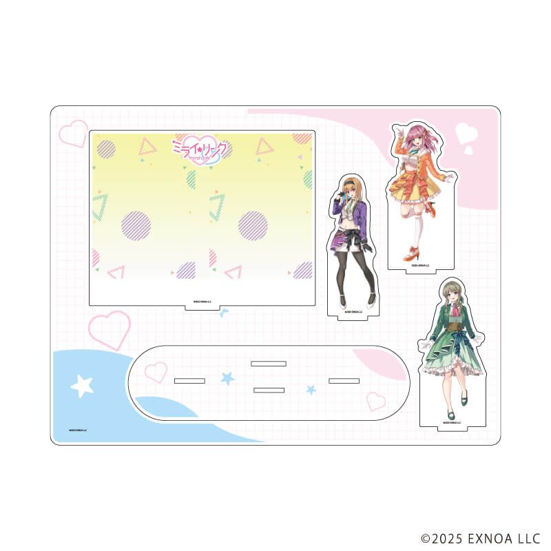 アクリルジオラマ「STELLAR IDOL PROJECT」01/ミライリンク(公式
