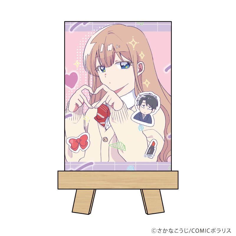 キャンバスボードミニ「今日、駅で見た可愛い女の子。」01/コンプリートセット(全5種)(公式イラスト)