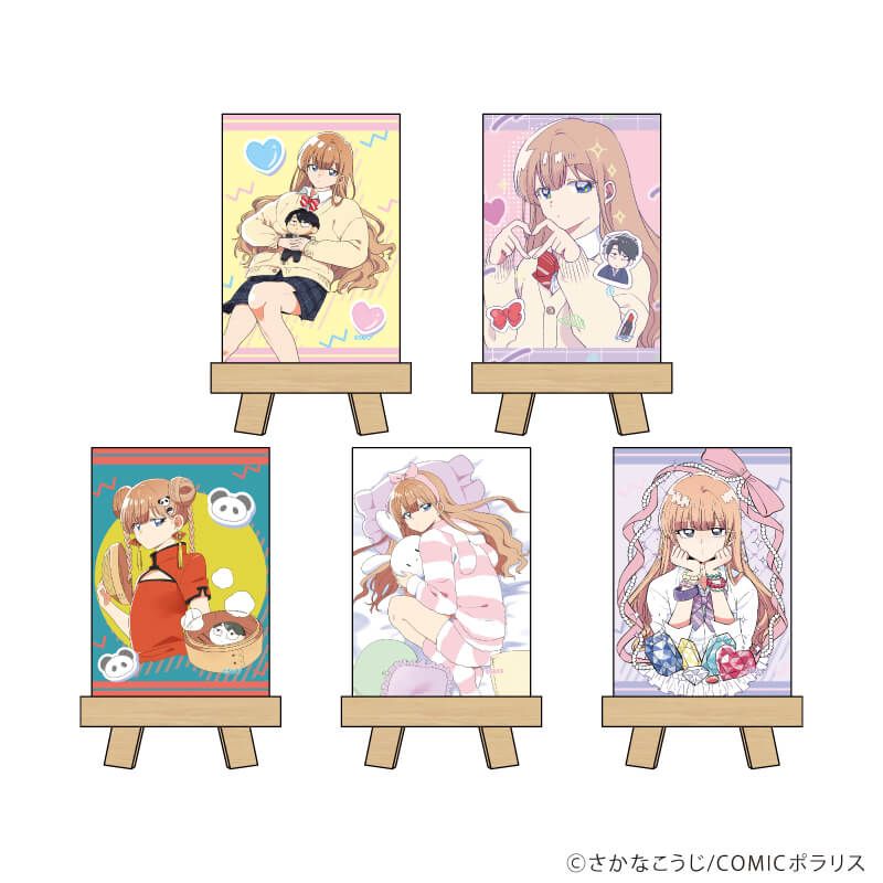 キャンバスボードミニ「今日、駅で見た可愛い女の子。」01/ブラインド(5種)(公式イラスト)