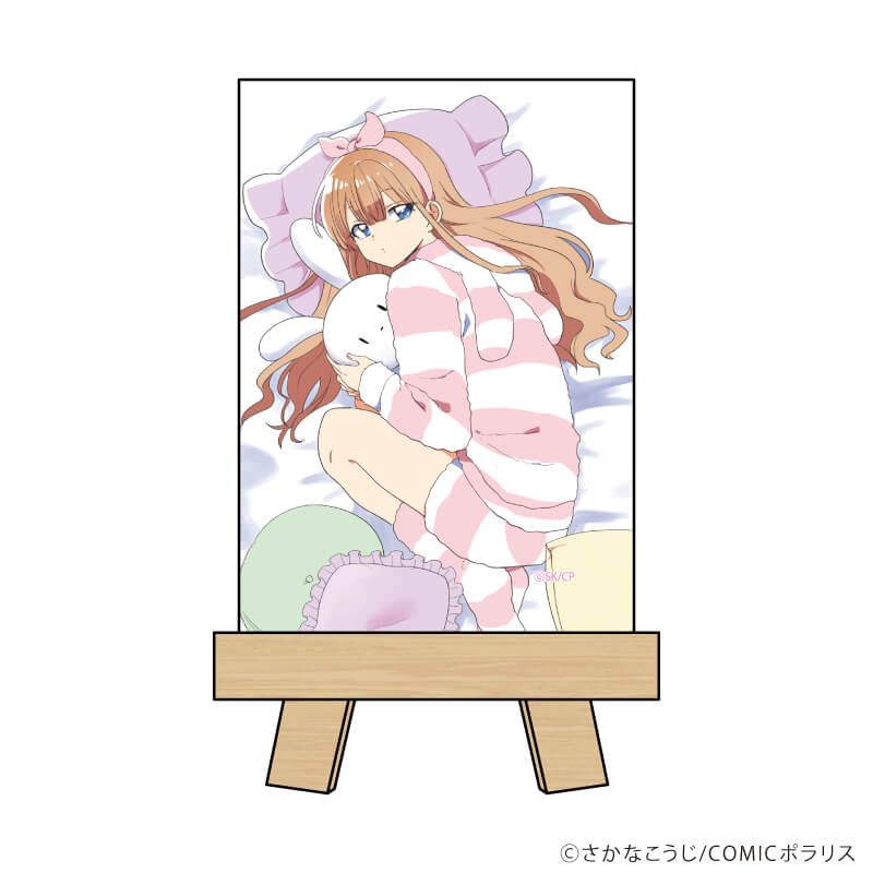 キャンバスボードミニ「今日、駅で見た可愛い女の子。」01/ブラインド(5種)(公式イラスト)