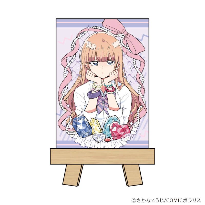 キャンバスボードミニ「今日、駅で見た可愛い女の子。」01/ブラインド(5種)(公式イラスト)