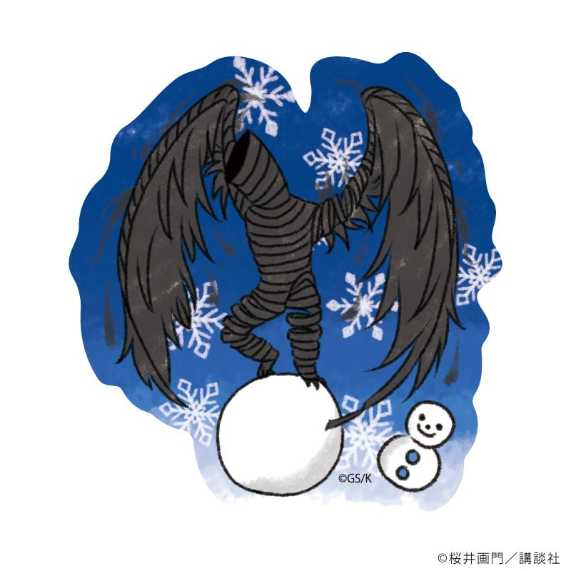 ダイカットステッカー「亜人」13/琴吹武IBM(グラフアートイラスト)