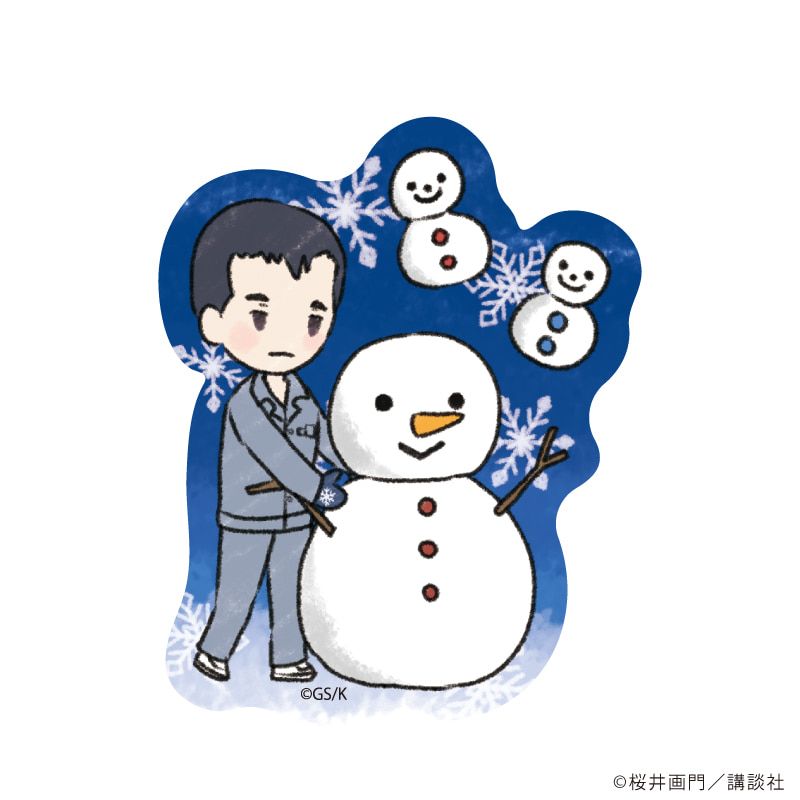 ダイカットステッカー「亜人」10/琴吹武(グラフアートイラスト)