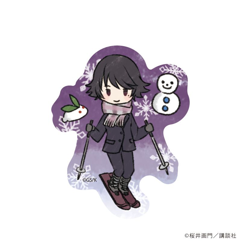 ダイカットステッカー「亜人」04/下村泉(グラフアートイラスト)