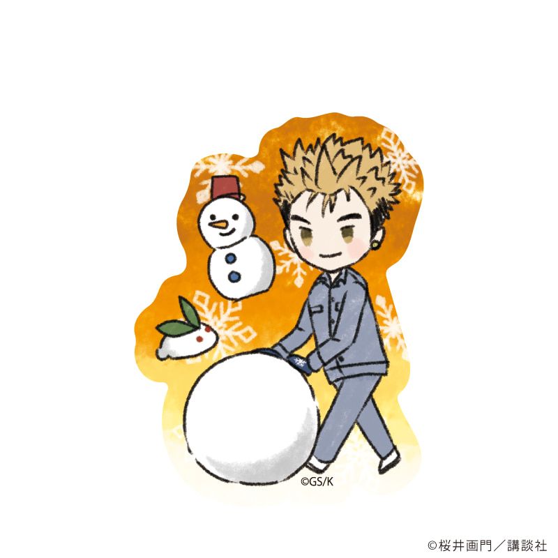 ダイカットステッカー「亜人」02/海斗(グラフアートイラスト)