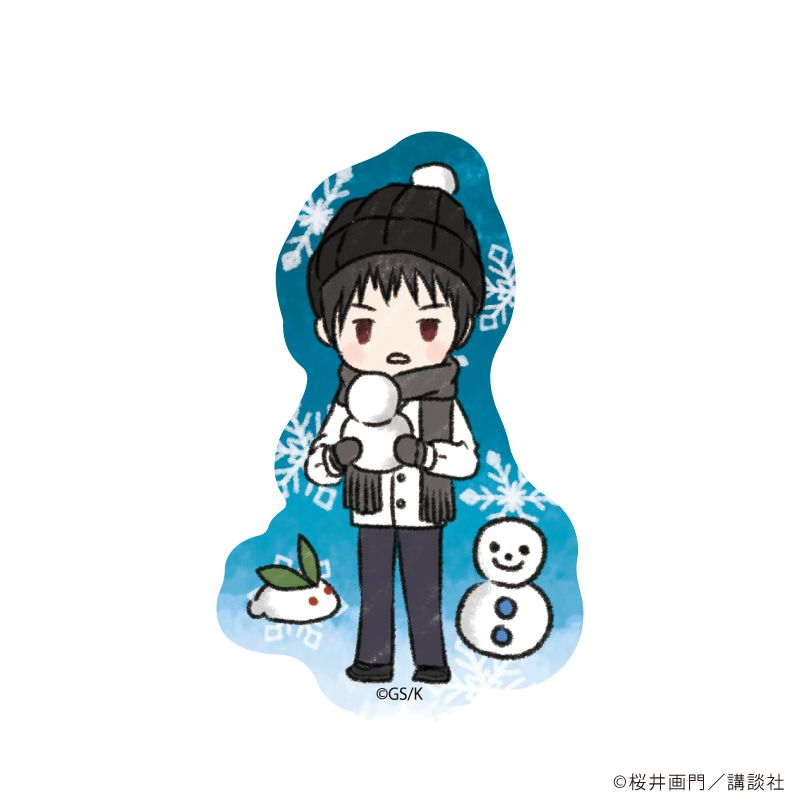 ダイカットステッカー「亜人」01/永井圭(グラフアートイラスト)