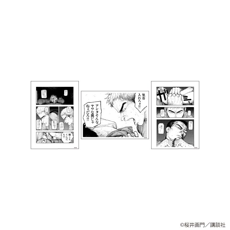 ちはやふる　REPLICA GENGA 3枚セット×3種 REPLICA GENGA 3枚セット「ちはやふる」03/綿谷新(公式イラスト