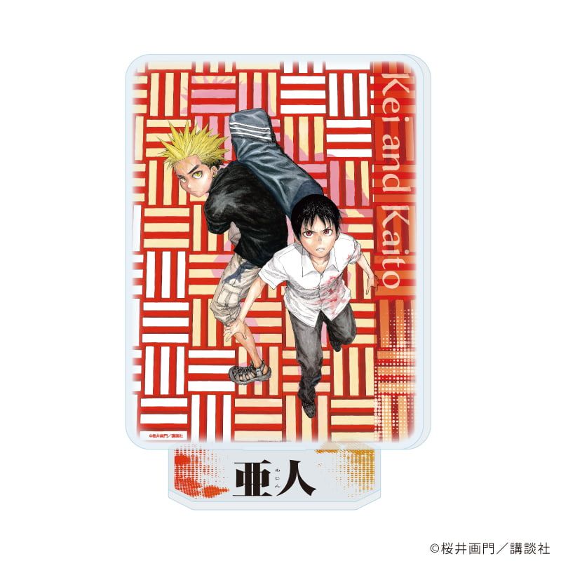 【亜人】永井圭 スクエア缶バッジ 亜人】永井圭 スクエア缶バッジ