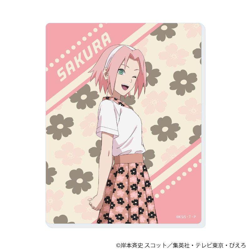 ミニアクリルプレート「NARUTO-ナルト- 疾風伝」06/ニューレトロver. コンプリートセット(全7種)(描き下ろしイラスト)