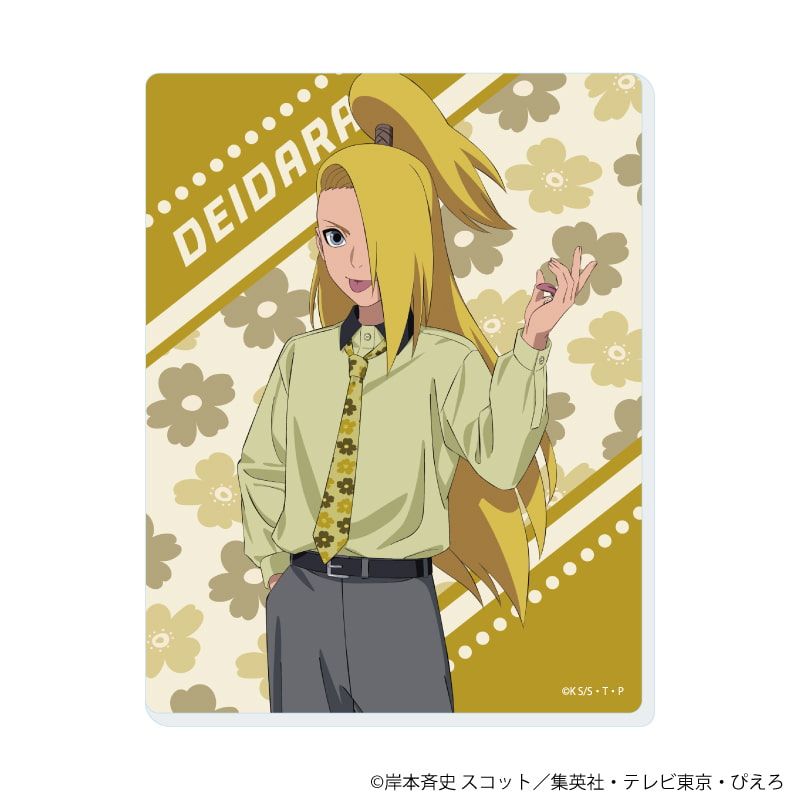 ミニアクリルプレート「NARUTO-ナルト- 疾風伝」06/ニューレトロver. ブラインド(7種)(描き下ろしイラスト)