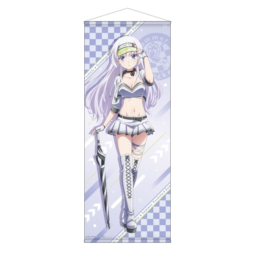 Summer Pockets 鳴瀬しろは 等身大タペストリー Summer Pockets 等身大タペストリー 鳴瀬しろは｜アニメ