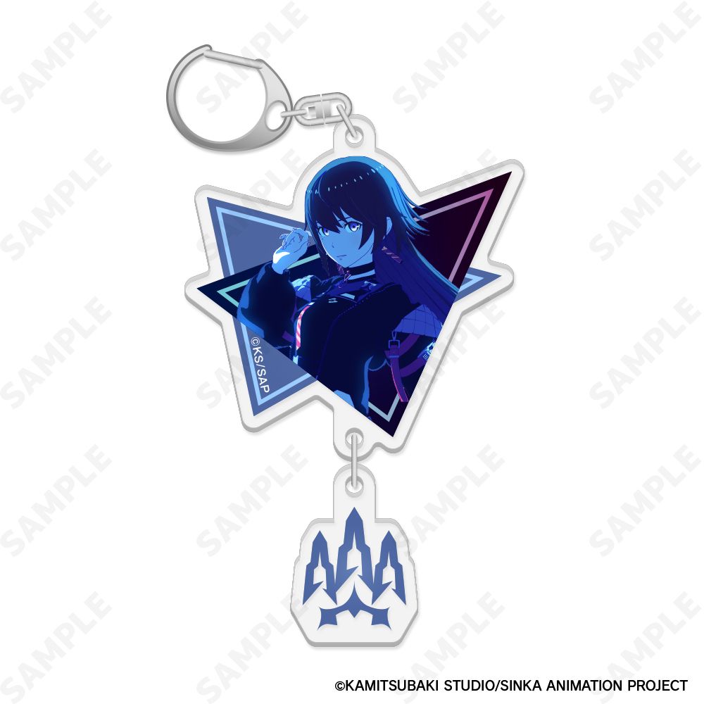 神椿市建設中。 2連アクリルキーホルダー 5 輪廻此処[Neon]