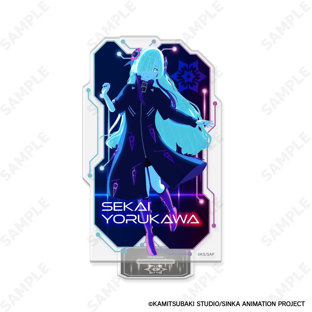 神椿市建設中。 アクリルスタンド 4 夜河世界[Neon]