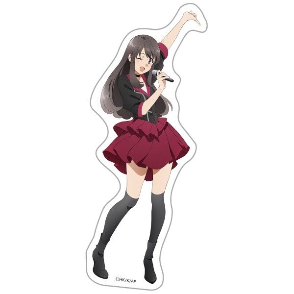 青春ブタ野郎はサンタクロースの夢を見ない ダイカットステッカー 広川卯月