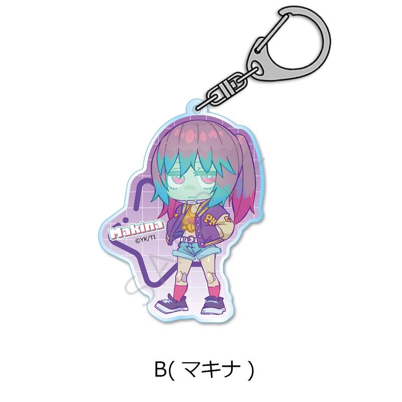 ミルキーサブウェイ カート 携帯アクリルケース　２点セット 銀河特急 ミルキー☆サブウェイ 携帯風アクリルケース リョーコ