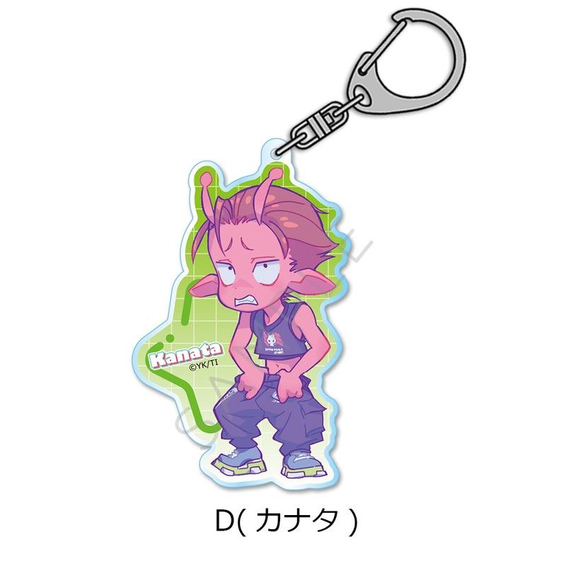 銀河特急 ミルキー☆サブウェイ展 仙台限定アクリルキーホルダー 3種セット 銀河特急 ミルキー☆サブウェイ展 仙台限定 アクリル