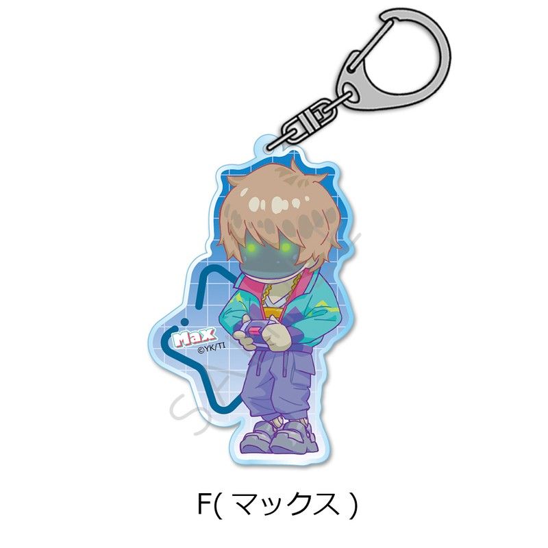 銀河特急 ミルキー☆サブウェイ アクリルキーホルダー F マックス