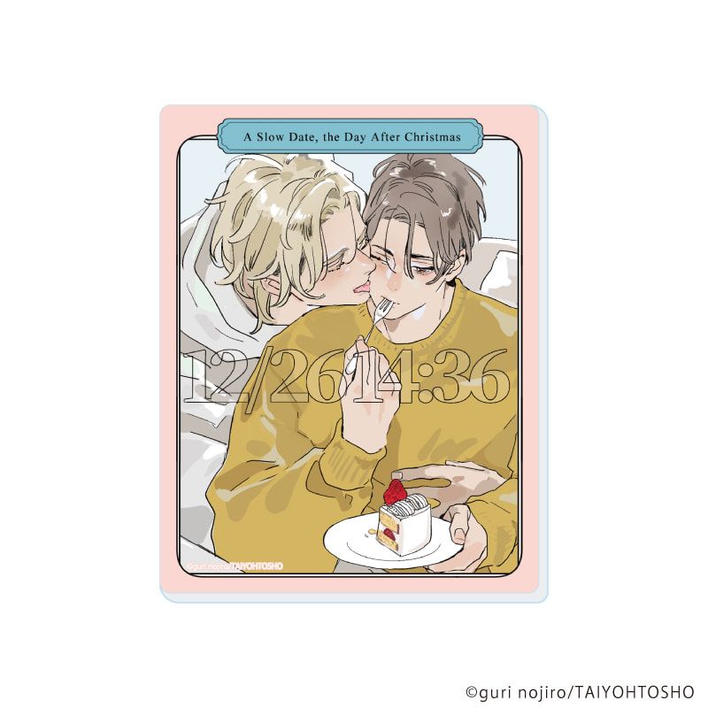 アクリルカード「野白ぐり A HOLIDAY Picnic Mood」01/ブラインド(8種)(公式&描き下ろしイラスト)