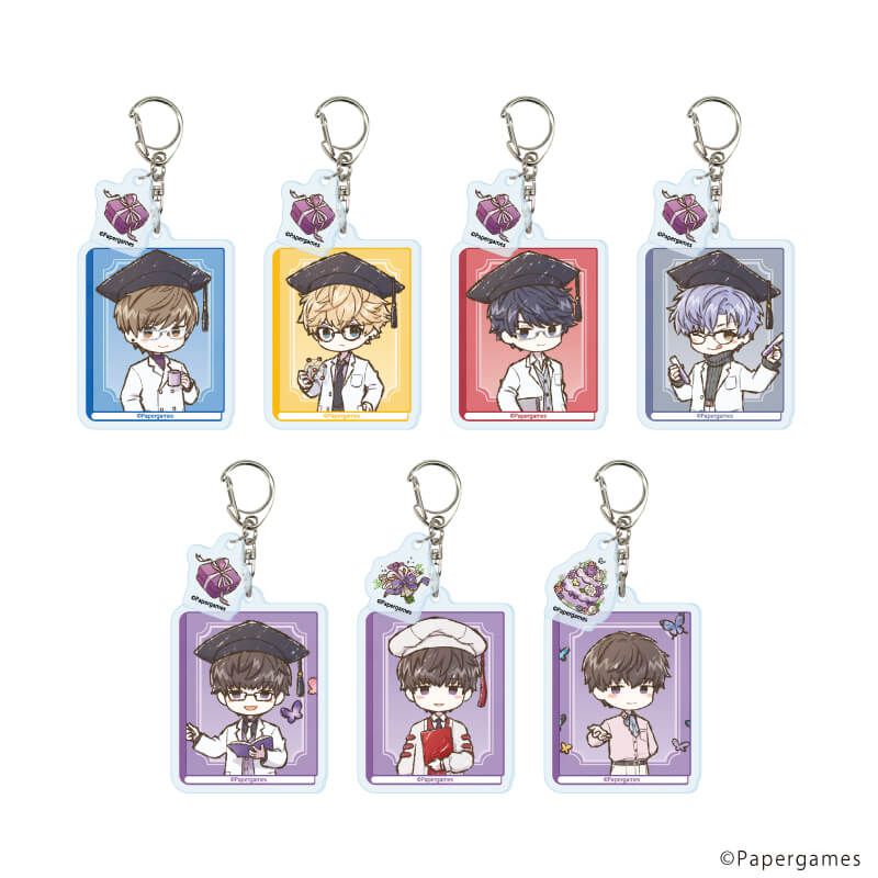 恋とプロデューサー　アクリルストラップ　公式　グッズ　ハク　HAKU 2個 恋とプロデューサー アクリルストラップ 公式 グッズ ハク HAKU