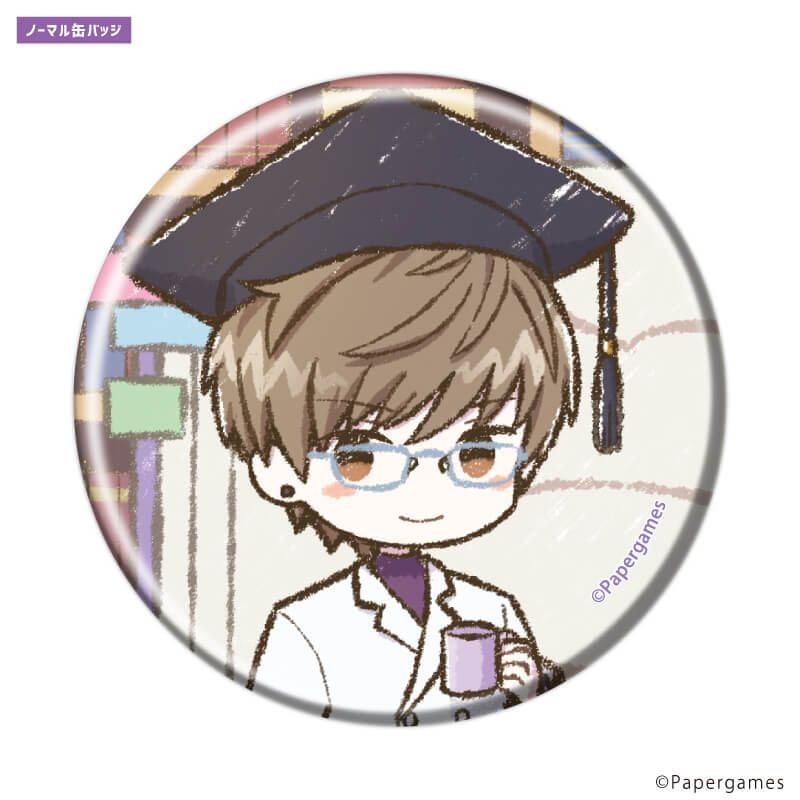 トレーディング缶バッジ(レア入り)「恋とプロデューサー〜EVOL×LOVE〜」22/1BOX8個入り(ノーマル全7種+レア1種)(グラフアートイラスト)