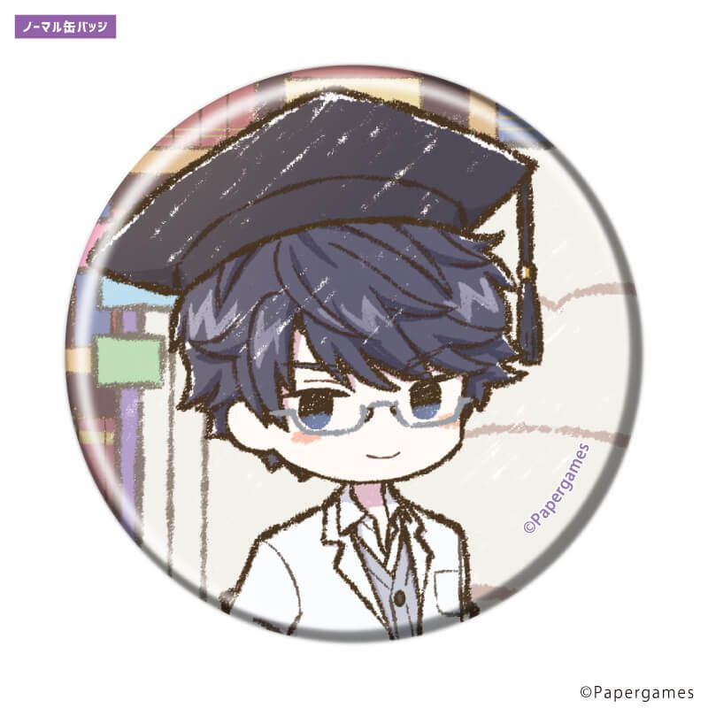 トレーディング缶バッジ(レア入り)「恋とプロデューサー〜EVOL×LOVE〜」22/1BOX8個入り(ノーマル全7種+レア1種)(グラフアートイラスト)