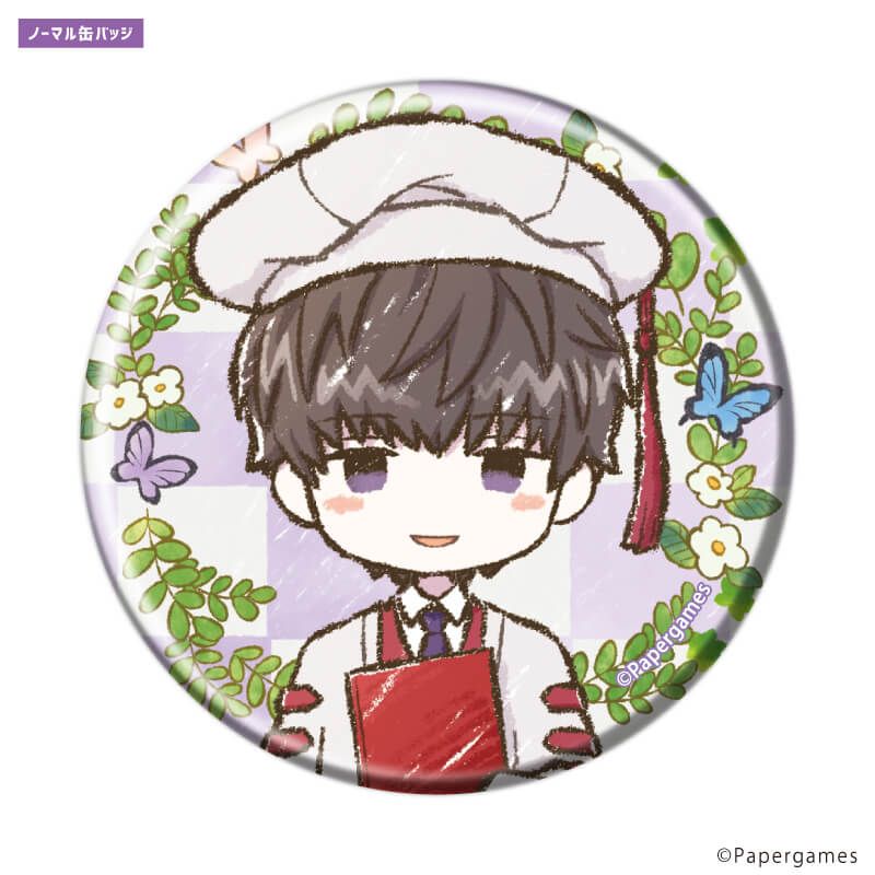 トレーディング缶バッジ(レア入り)「恋とプロデューサー〜EVOL×LOVE〜」22/1BOX8個入り(ノーマル全7種+レア1種)(グラフアートイラスト)