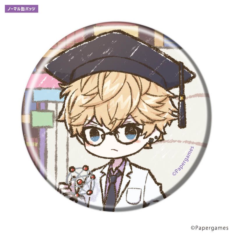 トレーディング缶バッジ(レア入り)「恋とプロデューサー〜EVOL×LOVE〜」22/ブラインド(14種)(ノーマル7種/レア7種)(グラフアートイラスト)