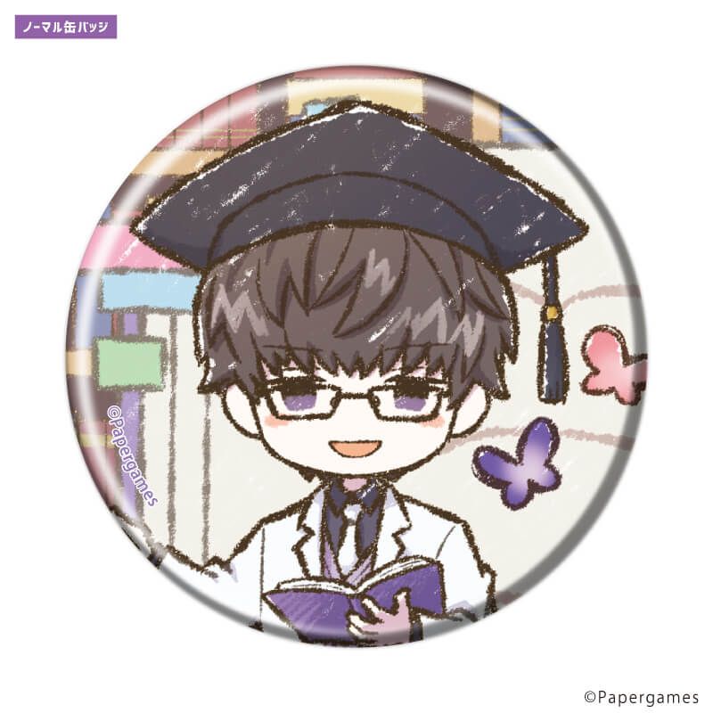 トレーディング缶バッジ(レア入り)「恋とプロデューサー〜EVOL×LOVE〜」22/ブラインド(14種)(ノーマル7種/レア7種)(グラフアートイラスト)