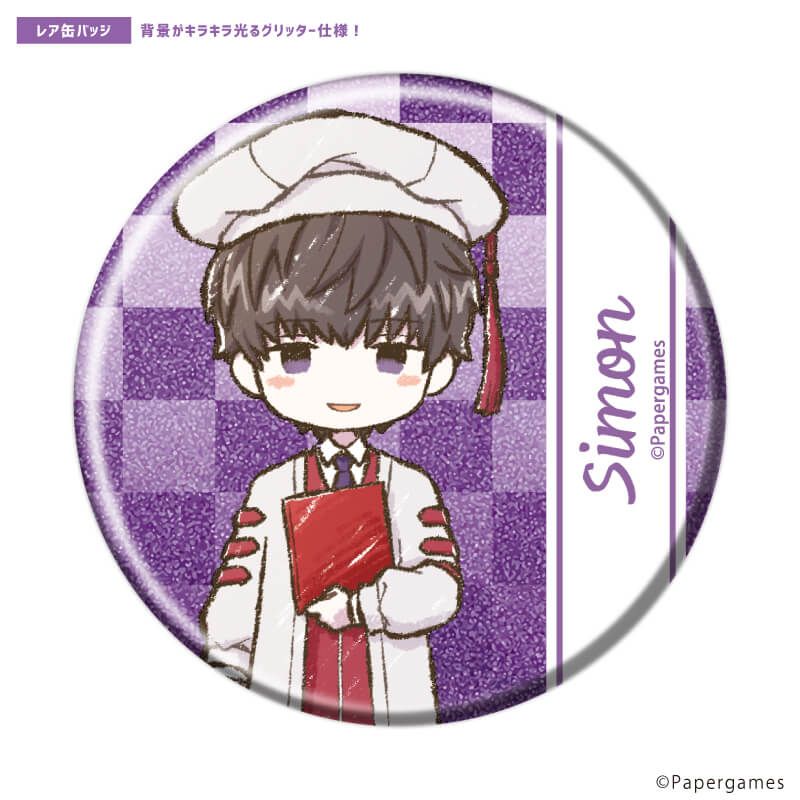 トレーディング缶バッジ(レア入り)「恋とプロデューサー〜EVOL×LOVE〜」22/ブラインド(14種)(ノーマル7種/レア7種)(グラフアートイラスト)