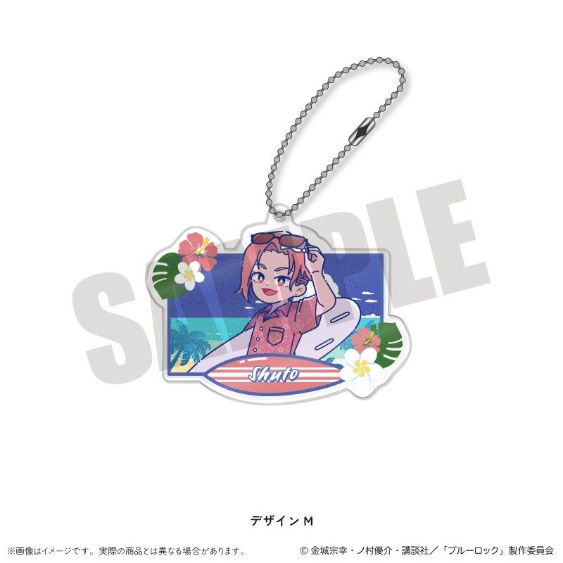 ブルーロック アクリルキーホルダー にゅーとろ 第2弾 M 閃堂秋人