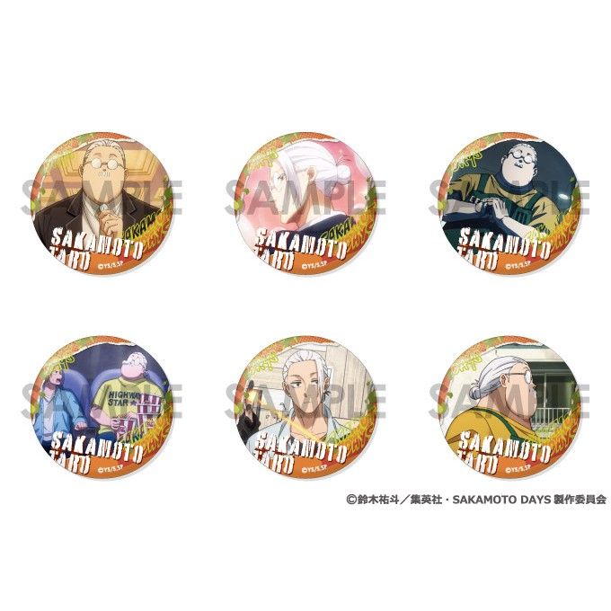 サカモトデイズ　メタリック缶バッジ　セット SAKAMOTO DAYS メタリック缶バッジ | オンラインクレーンゲーム