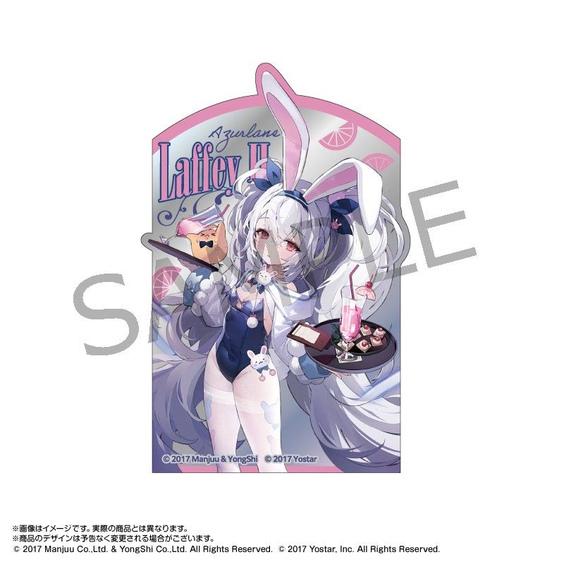 アズールレーン パブミラー風ステッカー ラフィーII(バニーガール)