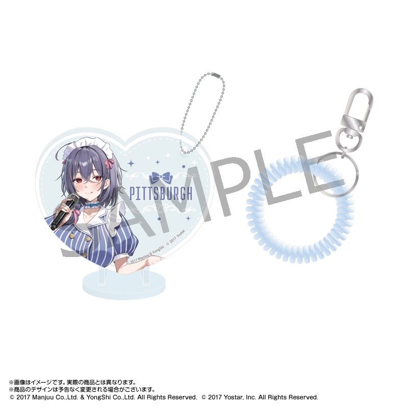 アズールレーン×パセラ ぴくりあアクキー&スタンド+コイル