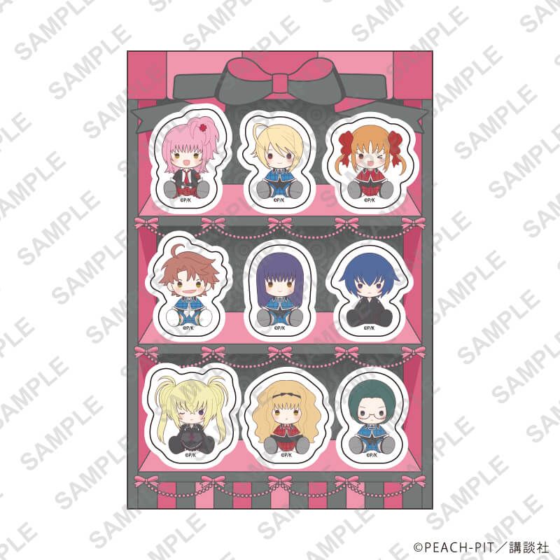 PETANTシール「しゅごキャラ！」03/集合デザイン(ぽてぬいアート)