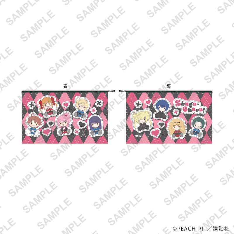 キャラポーチ「しゅごキャラ！」02/集合デザイン(ぽてぬいアート)