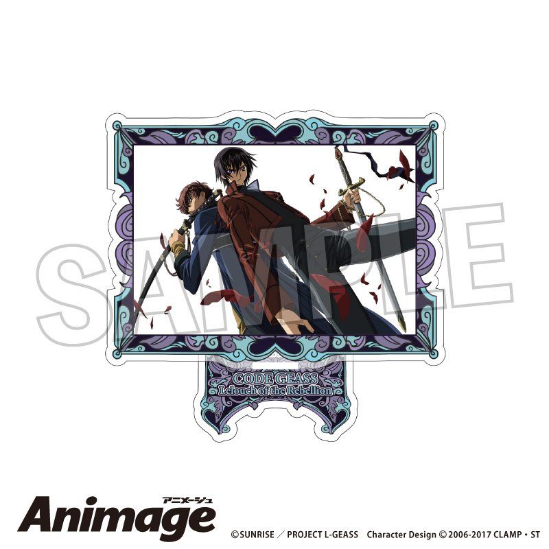コードギアス アクリルスタンド 3点セット コードギアス ホテルニューオータニ アクリルスタンド