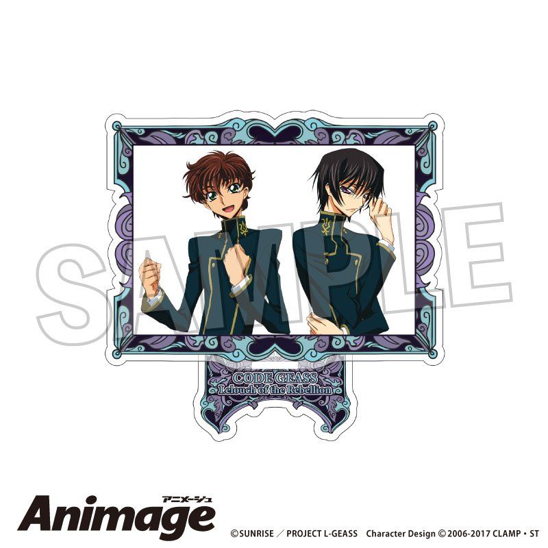 コードギアス 反逆のルルーシュ Animageアクリルスタンド Vol.3 D