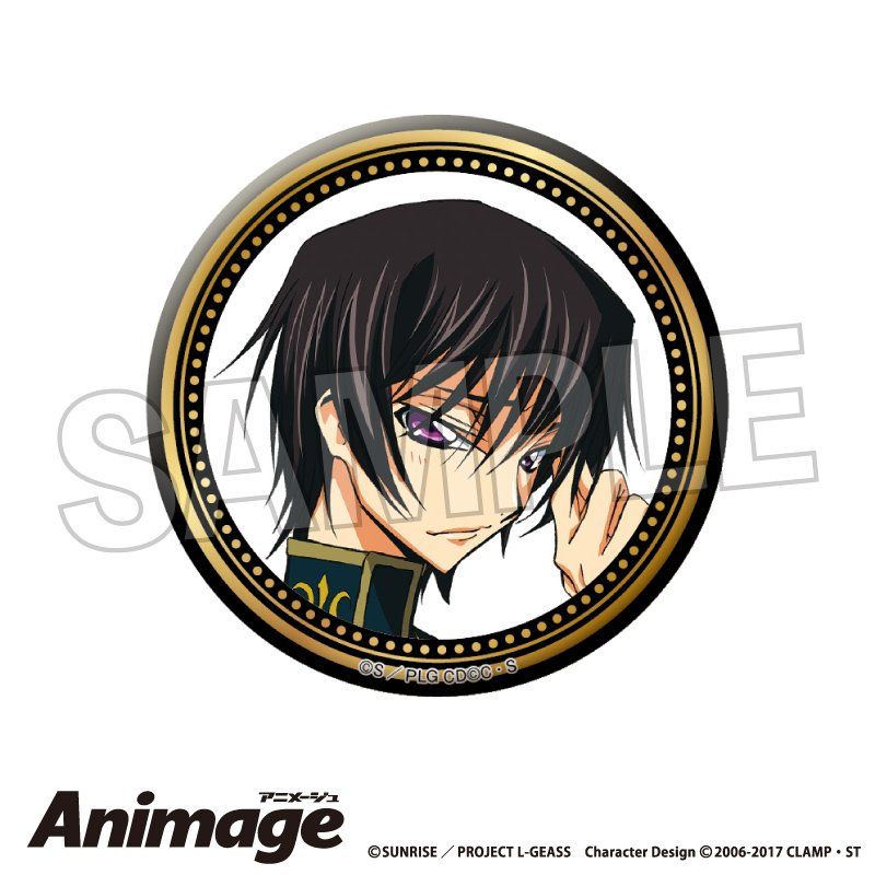ギアス　コードギアス　ギラギラ缶バッジ　缶バッジ　セット　ルルーシュ　48点 コードギアス 反逆のルルーシュ Animageギラギラ缶バッジ Vol.3