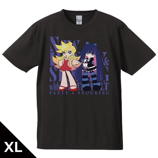 New PANTY & STOCKING with GARTERBELT Tシャツ PANTY & STOCKING XLサイズ